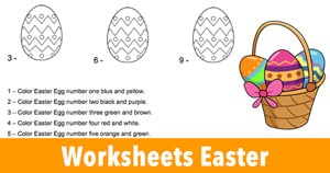 Worksheets Easter