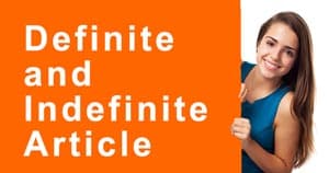 Definite and indefinite article